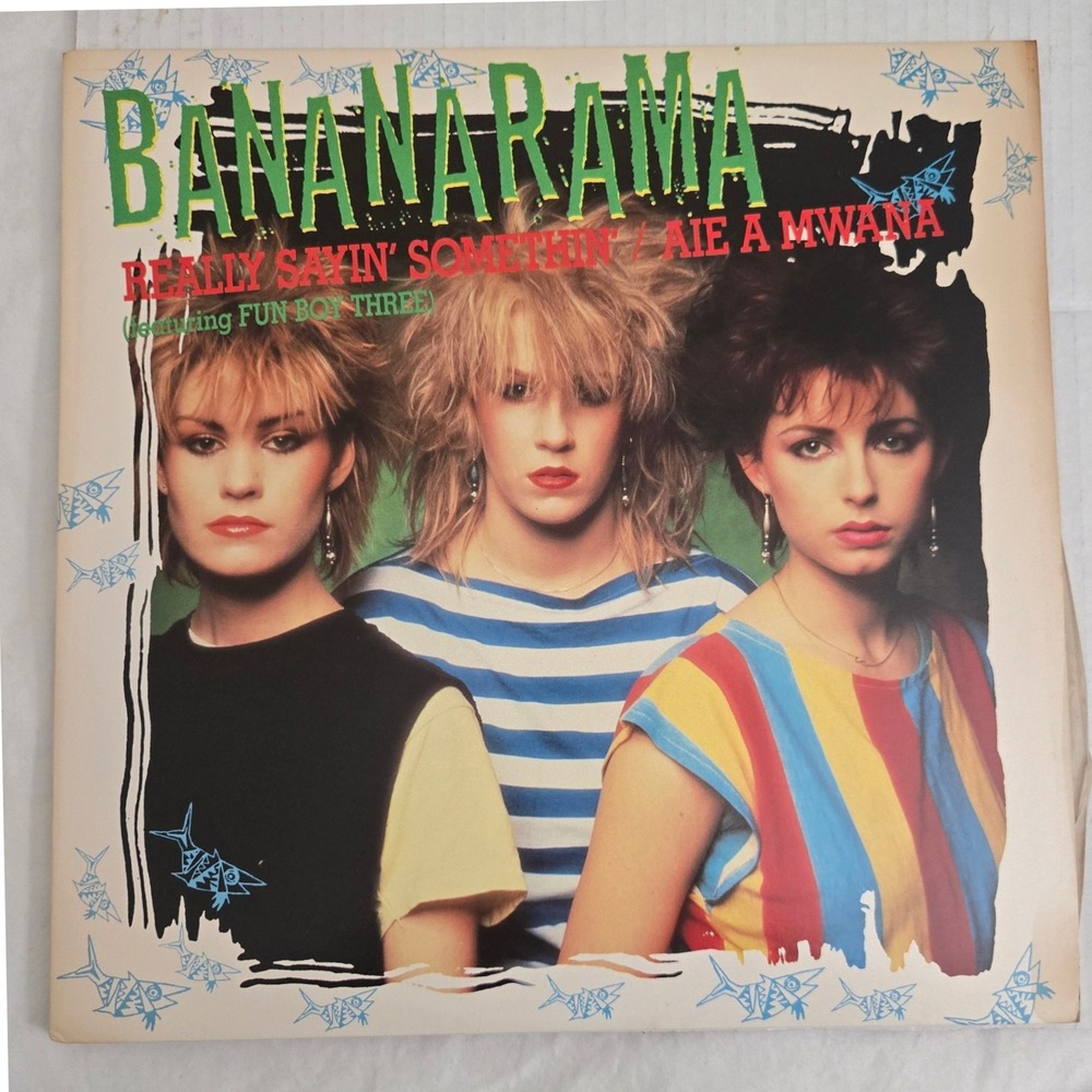 Bananarama Fun Boy Three Really Sayin Somethin Vinyl 12 EP 1982 London LLD‎ 101